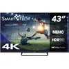 Image de SMART Technologies 43UW02V, 109,2 cm (43"), 3840 x 2160 px, DLED, Smart TV, Wi-Fi, Noir