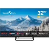 Image de Smart Tech 32QW01V, Téléviseur Android 32 pouces (80 cm), FHD QLED, YouTube, Netflix, Video, Disney+, TED, DAZN