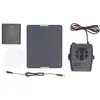 Image de Eosnow Carafet De Voiture 12v 50w Panneau Solaire Portable Eco Friendly Demster Defroster For Pet House