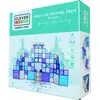 Image de Méga kit de construction de cristaux de glace 180 pièces, formes et couleurs variées, jouets magnétiques, briques magnétiques, ensembles extensibles, dès +3 ans