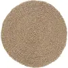 Image de Bazar Bizar Tapis sisal marron 100x100x2cm
