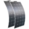 Image de Panneau Solaire, Monocristallin, Design Flexible, Panneau Solaire De 200w