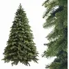 Image de Sapin de Noël artificiel réaliste de 180 cm - Écologique et ignifuge, idéal pour les fêtes