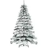 Image de Arbre de Noël artificiel - Sapin artificiel - 225 cm - 140x140 cm de base - Plastique & Métal - Sans éclairage - Vert