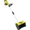 Image de Fraise à neige - Électrique 1200 W - Sans batterie - Légère et compacte - Jaune