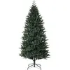 Image de Sapin de Noël - Sapin artificiel - Hauteur 2,74 m - Aspect réaliste - Aiguilles denses en PE/PVC - Pied métallique stable - Montage rapide - Vert