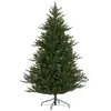 Image de Arbre de Noël - Sapin artificiel - Hauteur : 180 cm - Aspect naturel - Montage rapide - Socle inclus - Plastique ignifuge