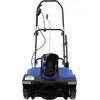 Image de Déneigeuse électrique sans fil de 2400W, déneigeuse avec roues, modèle autonome. Déneigeuse électrique avec 2 LED, déflecteur de neige rotatif à 180°, hauteur de neige maximale : 33 cm, portée maximale : 7,6 mètres