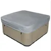 Image de Déstockage Bache D'Extérieur Pour Spa Housse De Bain À Remous Carrée Etanche Couverture De Spa En Tissu Polyester 190t Anti-poussière Anti-uvavec Un Sac De Rangement ,gris 21821830cm