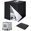 Image de Housse De Réservoir Ibc 420d Pour Réservoir D'Eau 1000 L - Bâche De Protection - Convient Pour Réservoir Ibc - Réservoir D'Eau De Pluie