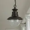 Image de Lindby   Luminaire Extérieur À Intensité Variable   Métal Rouille   Ip44   Douille E27   Pour Balcons Et Terrasses   Éclairage Sécurisant