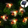 Image de Guirlande Lumineuse Solaire De Jardin 50 Led - 7 M - 8 Modes - Étanche - Pour Extérieur Et Intérieur - Pour Clture, Pelouse, Patio, Fête D'Été, Nol, Vacances (blanc Chaud) [classe Énergétique A++] -