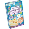 Image de Jeu de société Tactic IQ Bingo Apprenons avec des énigmes, 2 à 6 joueurs, 100 défis, jeu de logique pour enfants 8-12, cartes bingo et jetons, multicolore - Neuf