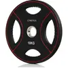 Image de Gymstick ProPolyuréthane10kg Disque d'haltères noir 10 kg Noir 10 kg