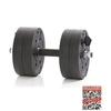 Image de Ensemble d'haltères réglables Active en vinyle, 10 kg