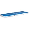 Image de Gymstick Air Track - Tapis de gymnastique gonflable - Bleu/Blanc