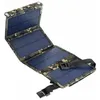 Image de 20w Usb Charg Solaire Panneau Solaire Portable Charg De Téléphone Pour Iphone Android Smartphones Ipads Android Tablettes Panneau Solaire Pliable Pour Camping En Plein Air