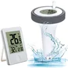 Image de Thermomètre De Piscine Flottant Électronique Sans Fil   Précision ± 1    Portée 60m   Affichage Intérieur/extérieur   Étanche Ip67
