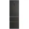 Image de Réfrigérateur Combiné - HAIER - 3D 60 Series 5 HTW5618ENPT - Classe E - 360 L - 185 x 59,5 x 66,7 cm - Noir - Neuf