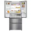Image de Réfrigérateur américain Haier HFR7819ENGC 504L inox avec distributeur d'eau, pose libre, classe E - Neuf