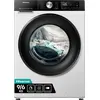 Image de Hisense WD3S9043BW3, Front Filling, Freestanding, White, Left, Grey, Buttons, Pivoting
