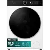 Image de Hisense WF5I1045BWQ, Remplissage frontal, 10.5 kg, B, 72 dB, 1400 rpm, A