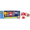 Image de SUPER WINGS - TRANSFORMING BOX x3 - Avions jouets transformables et figurines pour enfants Robots jouets - Robots transformables de De