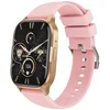 Image de XO J10 Smartwatch, montre intelligente femme, 2,01", 240 x 296 px Amoled, fitness tracker montres pour Android, IOS, IP67 étanche, or rose