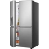 Image de Hisense RS818N4TIE frigo américain Autoportante 632 L E Acier inoxydable