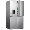 Image de Hisense RQ758N4SWSE frigo américain Pose libre 606 L E Acier inoxydable - Neuf
