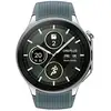 Image de OnePlus Watch 2 Bluetooth, Boitier de 47 mm Argenté avec bracelet bleu - Neuf