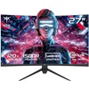 Image de KTC 27" Ecran PC Gamer Incurvé, 180Hz 2K Moniteur Gaming, QHD 2560 x 1440p,1ms VA 1500R sans Cadre, 120% sRGB, HDR 10, FreeSync & G-Sync, Réduction Lumière Bleue, VESA, DP, HDMI 144Hz, H27S17 en occasion ou reconditionné
