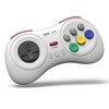 Image de 8Bitdo M30 Blanc Bluetooth/USB Manette de jeu Analogique/Numérique Android, Nintendo Switch, Nintendo Switch 2, PC - Neuf