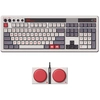Image de 8Bitdo Retro 108 clavier Gaming USB + RF Wireless + Bluetooth Gris - Neuf