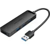 Image de Hub USB 3.0 Vention - 4 ports 0.5m (Noir) #6POURCENT
