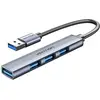 Image de Hub USB 3.0 Vention - 4 ports 0.15m (Gris) #6POURCENT