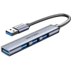 Image de Vention USB 3.0 to USB 3.0/USB 2.0*3 Mini Hub 0.15M Gray Metal Type