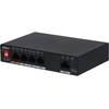 Image de Dahua Technology PoE PFS3005-4ET-60-V2 commutateur réseau Non-géré L2 Gigabit Ethernet (10/100/1000) Connexion Ethernet, supportant l'alimentation via ce port (PoE) Noir - Neuf