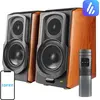 Image de Enceintes PC Edifier S1000W, Audio Hi-Res, Bluetooth 5.2, marron, 20x34.5x29.5cm