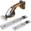 Image de Worx Cisaille à gazon et à buissons avec batterie et chargeur WG801E
