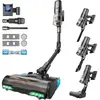 Image de Proscenic P20 One Pass, aspirateur balai, sans sac, noir, marron, 1,5 litre, pour surfaces sèches, technologie cyclonique, filtre HEPA