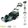 Image de Tondeuse Gazon Électrique Sans Fil Tractée Ego Power Plus Coupe 47 Cm Batterie 56v-5ah Lm1903e-sp