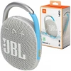 Image de Enceinte sans fil 5 W, autonomie de 10 h, JBL CLIP 4 ECO, blanche