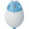 Image de Souris sans fil avec motif de chat Akko (chat bleu et blanc)