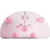 Image de Souris sans fil avec motif de chat Akko (Capybara, rose)