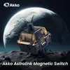 Image de Akko Astrolink Commutateur magnétique pour clavier de jeu 45 pièces (36-46gf linéaire)