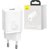 Image de Baseus CCSP020102 chargeur universel pour appareils mobiles Blanc AC Indoor