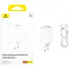 Image de Baseus GAN6 65W ADPTR + 100W C KBL-BYZ chargeur d'appareils mobiles PDA, Tablette, téléphone Blanc Secteur Auto - Neuf