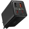 Image de Baseus GAN6 65W ?ARJ+100W C TO C KBL-SYH chargeur d'appareils mobiles Ordinateur portable, PDA, Tablette Noir USB Auto - Neuf