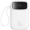 Image de Powerbank Baseus Qpow 2 10000Mah 30W (Blanc)
